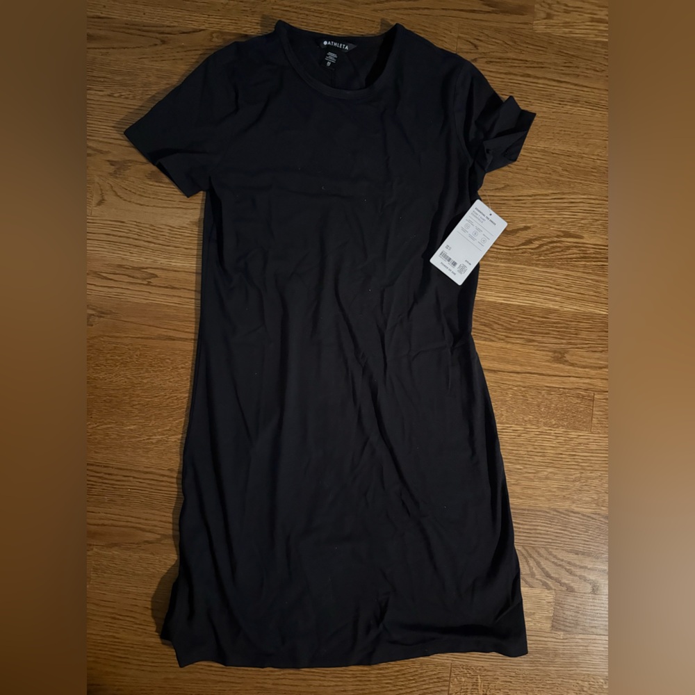 Athleta Classic Black Mini Dress